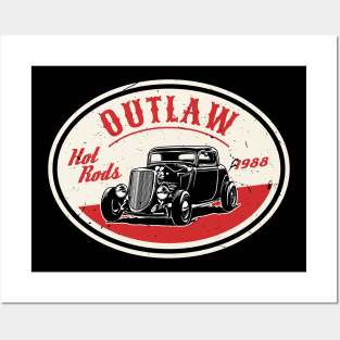 Outlaw Hot Rods 1988 Posters and Art